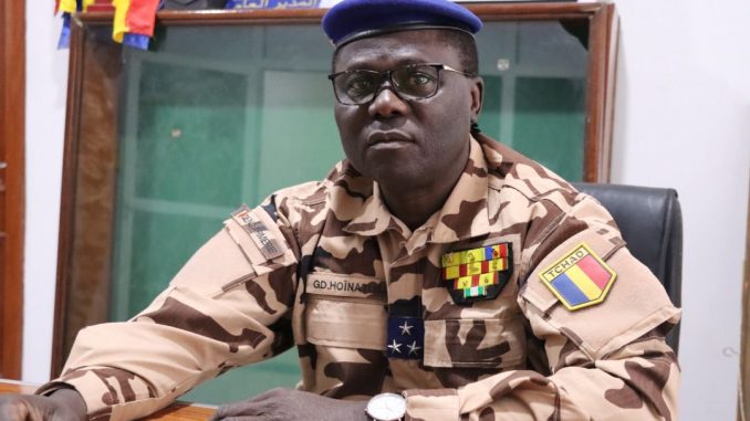 Le Général Djontan Hoïnati Marcel, DG de la gendarmerie nationale